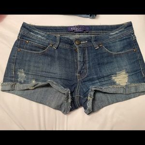 Blue Jean Shorts